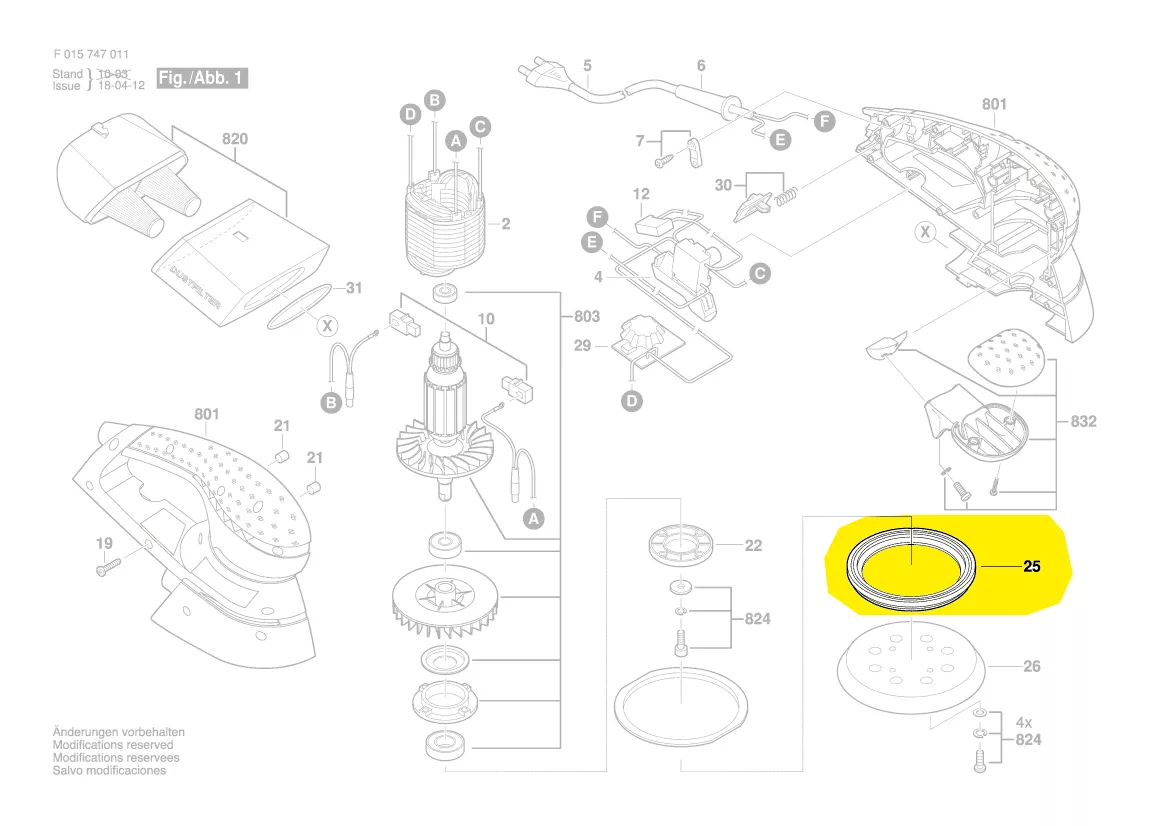 Bague de friction réf. 2 610 396 565